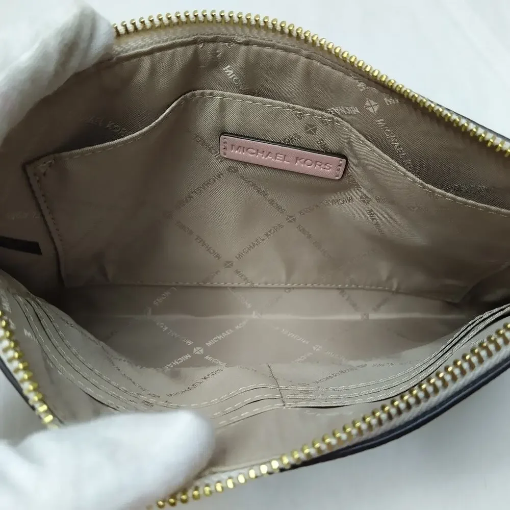 Michael Kors Jet Set Multicolor Leather Zipper Credit Card Wristlet - NWT $128